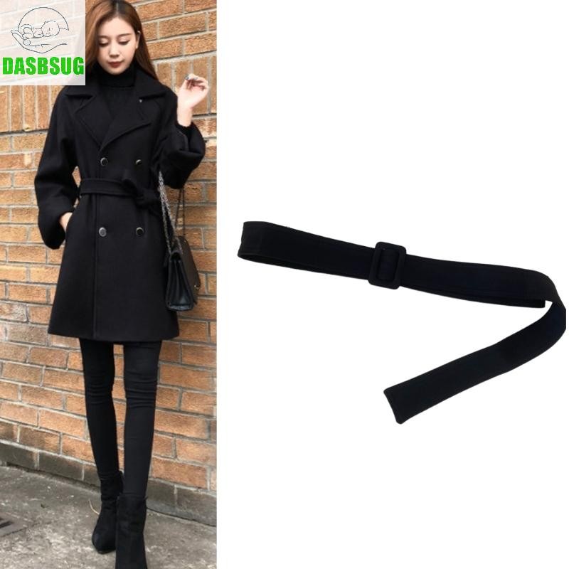 Dasbsug Áo khoác Áo khoác Thắt lưng nữ Trench Coat Thắt lưng thay thế cho áo khoác Trench cho nam