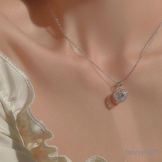 Vòng Cổ Pha Lê Dainty Trái Tim Mặt Dây Chuyền Vòng Cổ Dây Chuyền Vòng Cổ Trang Sức Quà Tặng Cho Nữ Cô Gái