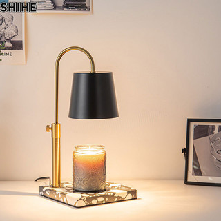Shihe lò nung hương liệu không cháy thủy tinh hương liệu tan chảy đèn sáp tinh dầu nến