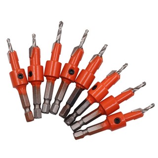 【VARSTR Tool】 1pc Woodworking Hex Shank Countersink Drill Bit Salad Drill Step Drill Bit