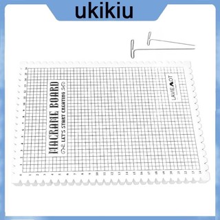 Bộ Bảng Macrame Đan Len Thủ Công Kèm Kim Đan Tiện Dụng