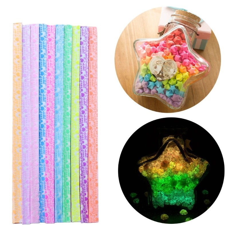 HAI Ngôi Sao Gấp Tờ Ngôi Sao Gấp Tờ Giấy DIY Ngôi Sao HAI Mặt Ngôi Sao Giấy Handmade Giấy Gấp Ngôi S