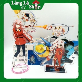 Tượng Mica Standee anime/manga Darling in the FranXX - Nhựa Cứng Acrylic In nhiều chi tiết sắc nét
