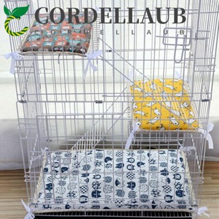 Thảm nền tảng lồng mèo CORDELLAUB, Chăn võng thú cưng ấm áp hai mặt, Nệm mèo Vải thoải mái / Thảm trải giường cho mèo mùa đông bằng vải Cotton PP Thảm lót lồng mèo mùa đông