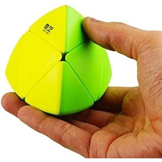 Qiyi Pyramorphix Stickerless Magic Cube Mastermorphix 2x2 Stickerless Speed Cube Puzzle