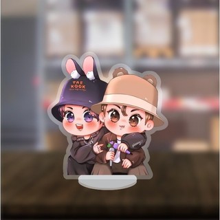 Mô Hình Standee nhân vật Kpop BTS Chibi dễ thương