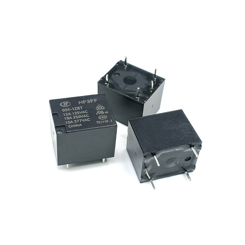 2 Chiếc Rơ Le Macro HF3FF-024-1ZST HF3FF-122-1ZSTF Rơ Le 12V 24v
