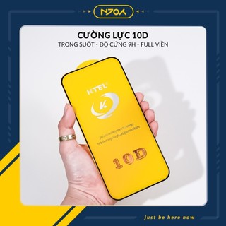 Kính Cường Lực Trong Suốt 10D Cho Điện Thoại iPhone 16 Pro Max 15 14 13 12 11 Njoyshop