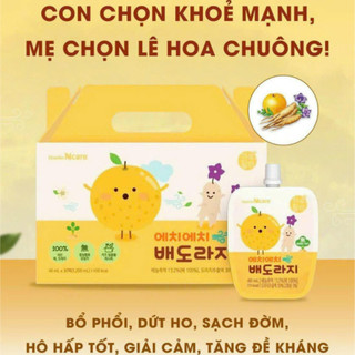 Hồng sâm hoa lê chuông chunho ncare tốt cho hệ hô hấp dành cho trẻ em