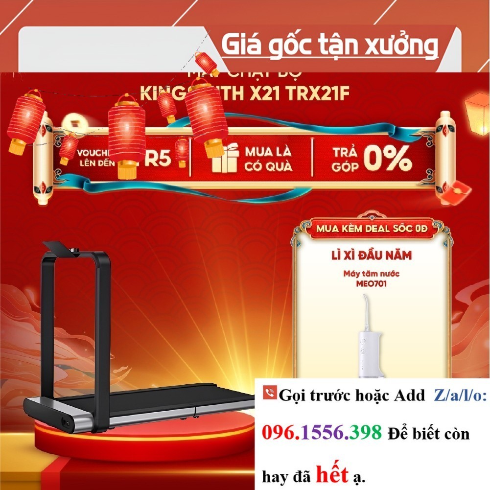 >> CH Máy Chạy Bộ Thông Minh Kingsmith X21 Bản Quốc Tế (WalkingPad Treadmill X21) - TRX21F