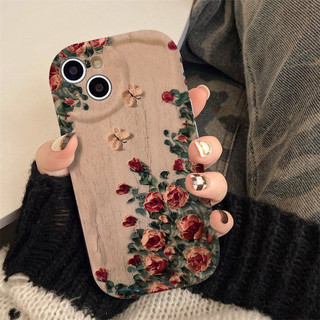 Dành Cho IPhone 12 IPad 7 Plus 8 Plus Gương Lật Hoa Hồng Sáng Tạo IPhone Hone X XR XS Max IPhone 7 8 Ốp Điện Thoại Chống Rơi IPhone 14 15 ProMax IPhone 11 12 13 Pro Max Hoa Hồng Lãng Mạn