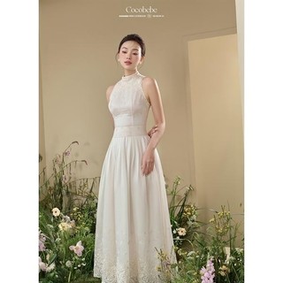 Đầm sát nách xòe ren COCOBEBE ROSE DRESS 