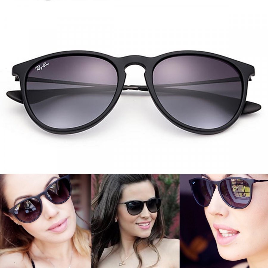 Rayban Erica Rayban Erica Rb Black Marr Carn Xu hướng 2021 Thời trang lục giác