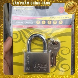 Khoá chống trộm Luxtop 50mm Ổ khóa 4 chìa muỗng chính hãng