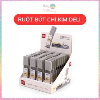 [HOTIS] Ruột bút chì kim 0.5/ 0.7 / 0.9mm Deli, ngòi chì kim 2B HB, lõi chì bấm nhỏ gọn tiện lợi