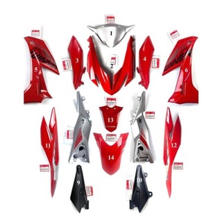 Dàn áo winner x v2 2019 đỏ bạċ đen, rs150x, chính hãnġ honda