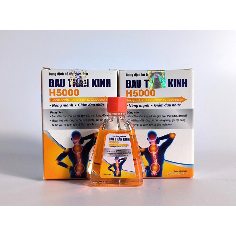 Dầu đau dây thần kinh H5000 chai 7ml