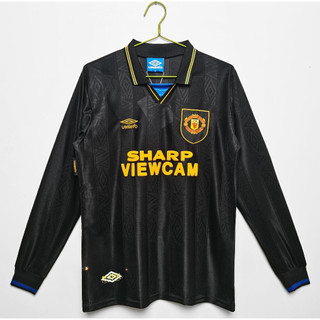   Retro AAA  # Manchester United 93-95 áo bóng đá cổ điển dài tay sân khách # Cantona 