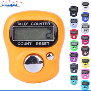 Na Finger Tally Counter LED Hiển thị kỹ thuật số Bộ đếm Clicker Có thể đặt lại Lap Counter Số cầm tay Click Counter