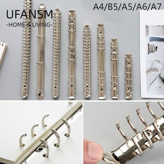 UFANSM Kẹp Hồ Sơ A4/B5/A5/A6/A7 Bằng Kim Loại Có Thể Thay Đổi Đầy Tiện Lợi