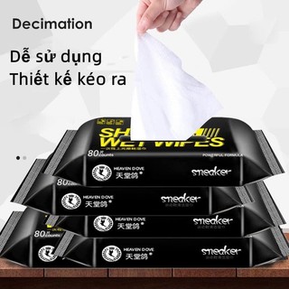 (Bán buôn-chuyên sỉ) khăn Lau Giày 12 Tờ
