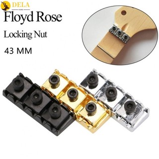 Guitar Locking Nut String Lock Replacement Guitar Locking Nut Metal 43mm#DELA