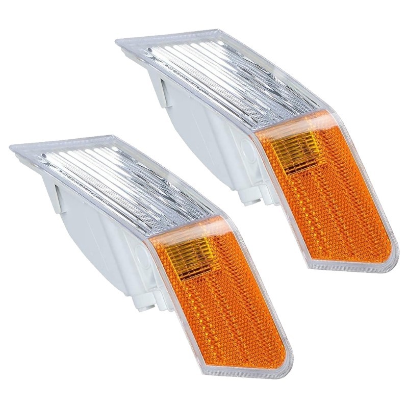 [SUIT] 1 Cặp Vỏ đèn báo rẽ đỗ xe cho 2007-2017 68004180AC / DC 68004181Vỏ ống kính đèn góc AC