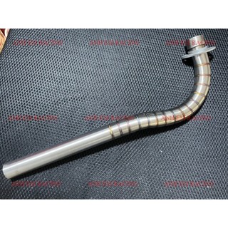 Cổ pô inox tích sâu hàn pô zin wave nhỏ dream