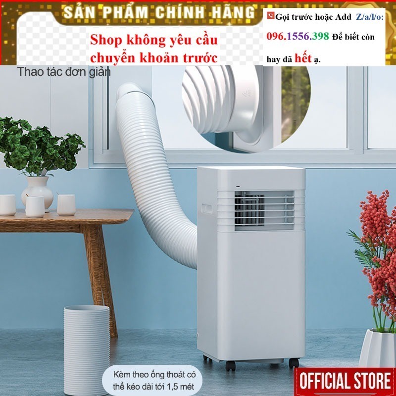 Mới Máy lạnh di động 9000BTU điều hòa di động mini làm lạnh hút ẩm portable air conditioner