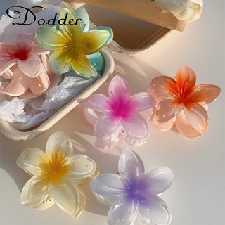 Dodder Hoa Hawaii Kẹp Tóc Lớn Cho Nữ Hàn Quốc Màu Kẹo Nhỏ Kẹp Tóc Đi Biển Phụ Kiện Tóc