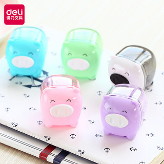 Dao gọt bút chì Deli 0557 dao gọt bút chì Jumbo dao gọt bút chì mini máy gọt bút chì hoạt hình