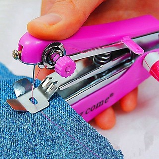 Oriental Premium#Portable Small Mini Manual Sewing Machine Household Simple Hand Pocket Miniature Hand-Held Sewing Machineapr