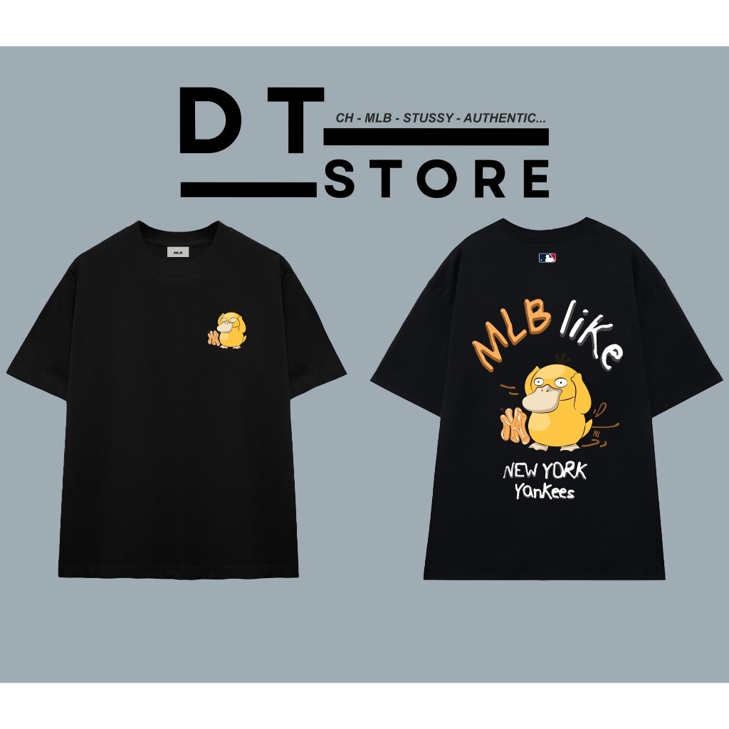 【HOT】 ÁO THUN MLB BÓNG CHÀY DT18 - VẢI COTTON CAO CẤP FORM RỘNG UNISEX - DT STORE
