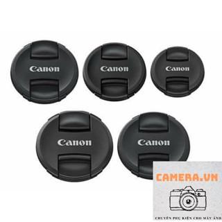Nắp đậy ống kính Canon cáp trước lens Canon 49mm 52mm 55mm 58mm 62mm 67mm 72mm 77MM 82Mm