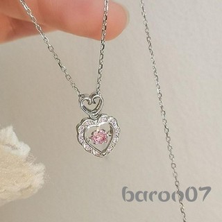 Vòng Cổ Pha Lê Dainty Trái Tim Mặt Dây Chuyền Vòng Cổ Dây Chuyền Vòng Cổ Trang Sức Quà Tặng Cho Nữ Cô Gái