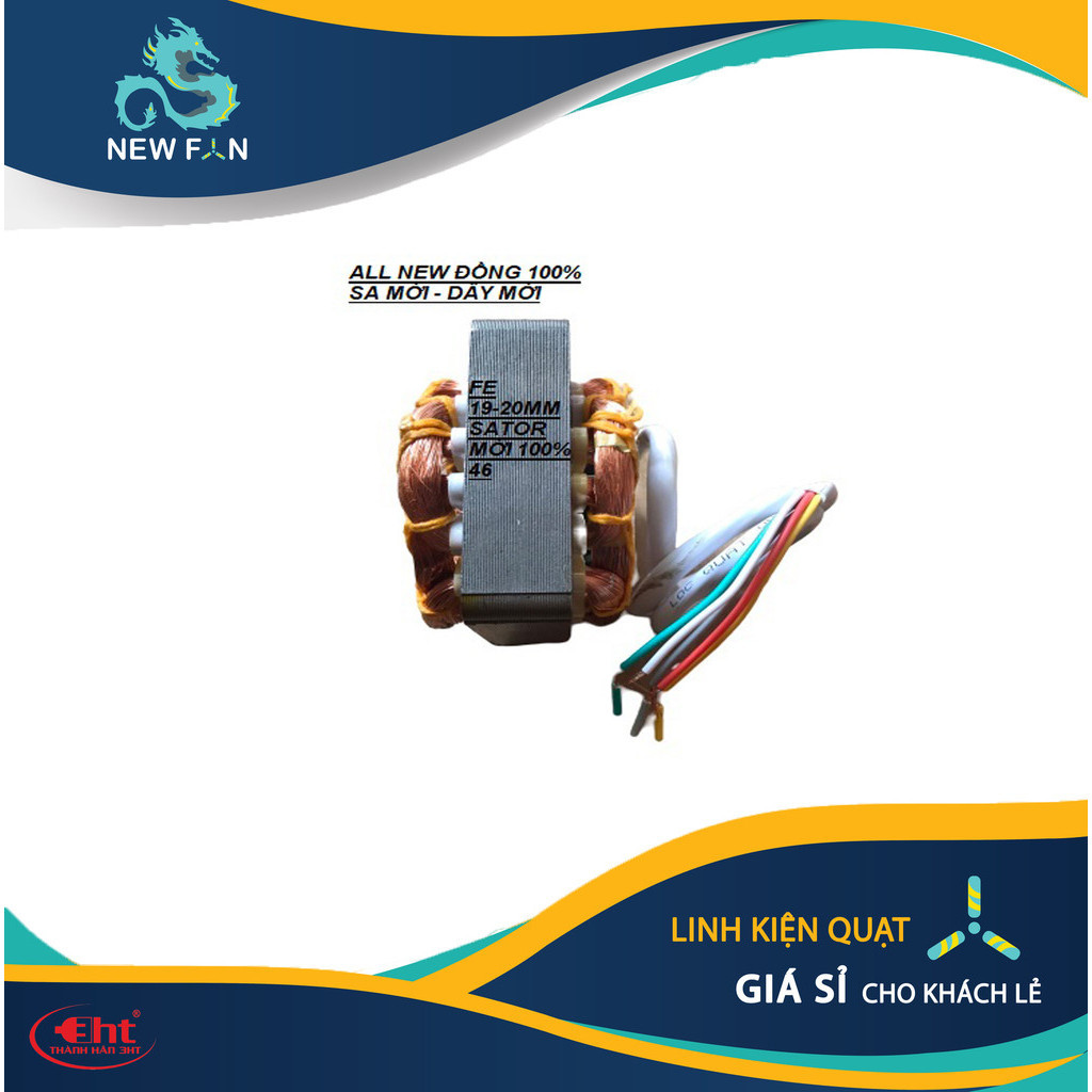 Stator quạt B4 - dây đồng 100%