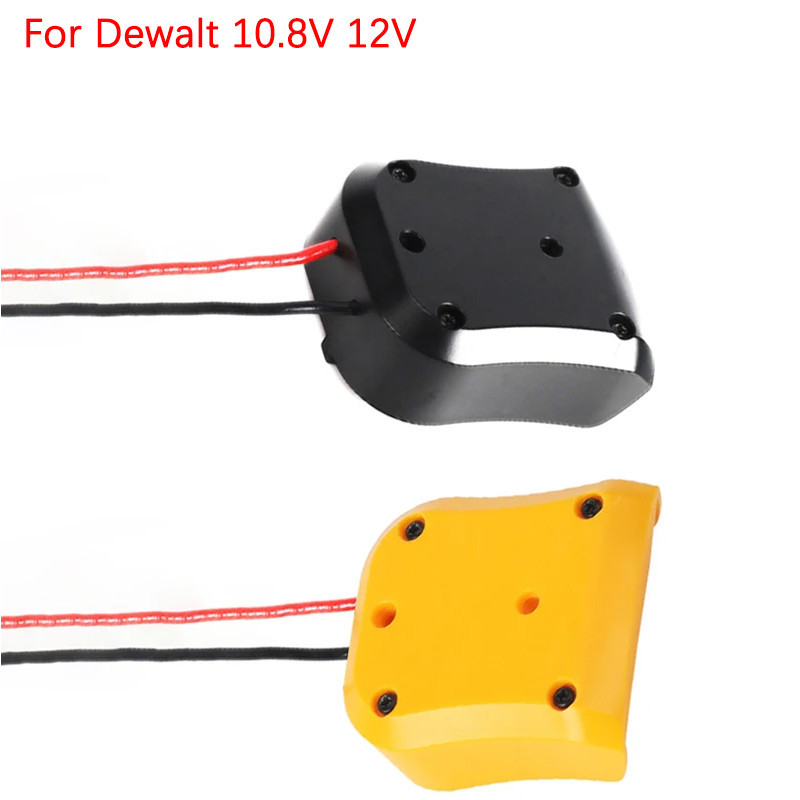 Bộ Chuyển Đổi Nguồn Pin 12V Max 14Awg Cho Dewalt 10.8V 12V