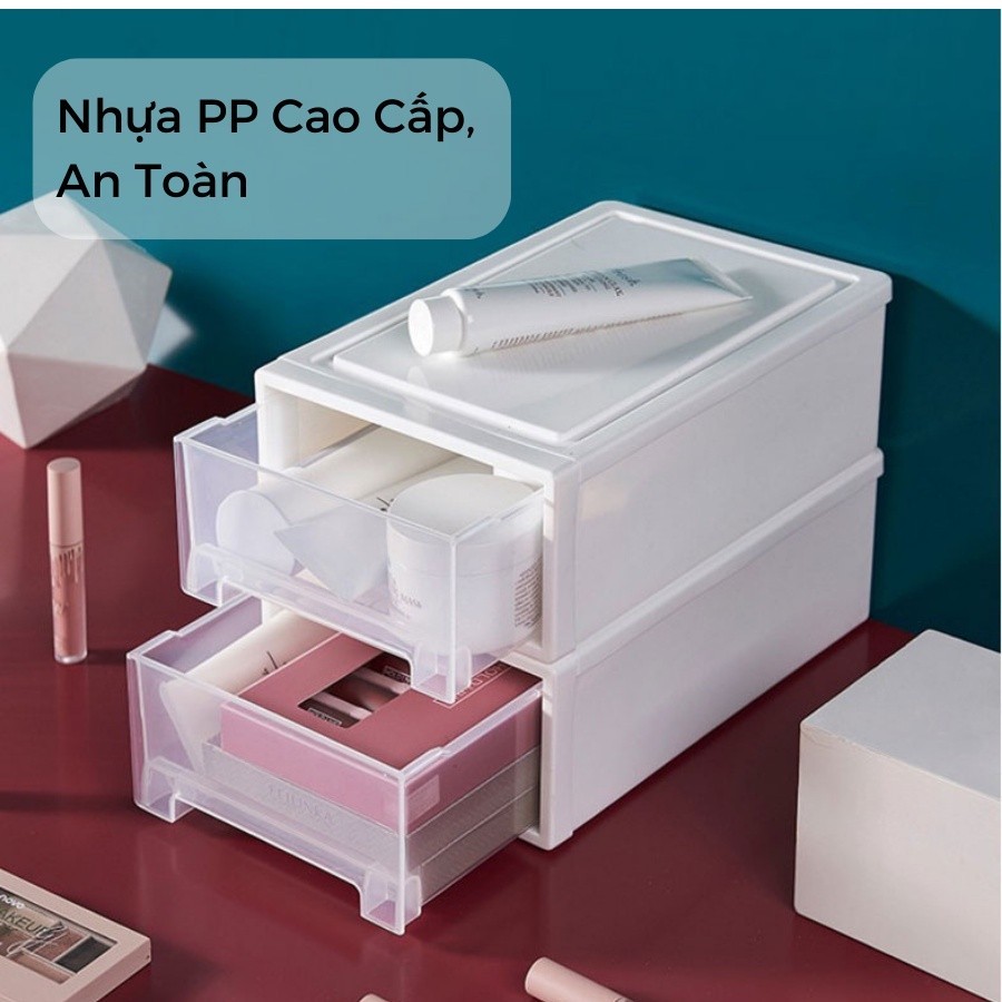 Hộp Ngăn Kéo Để Bàn Enoda Home Đựng Đồ Dùng Siêu Tiện Lơi, Xếp Chống Chắc Chắn Q006 | BigBuy360 - bigbuy360.vn