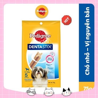 PEDIGREE Dentastix cho chó giống nhỏ trưởng thành 75g (Hỏa Tốc Vũng Tàu)