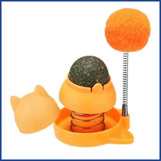 Catnip Bóng Khỏe Mạnh Xoay Catnip Bong Bóng Dính Trên Tường Mèo Liếm Bóng Đồ Chơi Cho Tường Catnip Bóng Đồ Chơi dengsvn