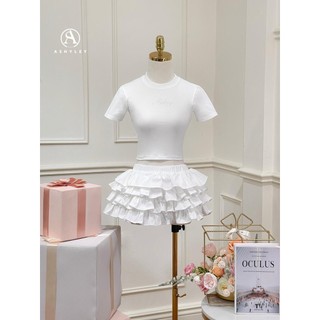 Set Áo Cotton Chân Váy Tầng TKCC ASHYLEY