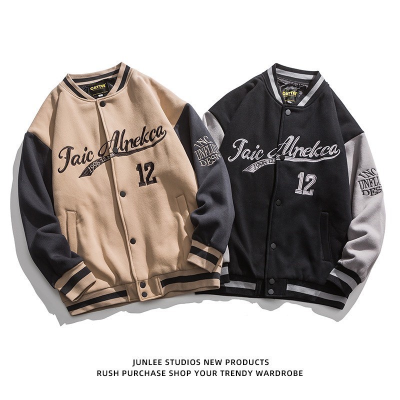 Áo Bomber Varsity Jacket Nam nữ NX GLORES Chất Nỉ Bông 2 Lớp Dày Dặn Áo khoác Bóng chày unisex Form rộng cao cấp