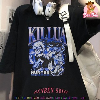 Áo Thun Phong Cách Unisex Hiphop Anime Nhật Bản Hunter X Hunter