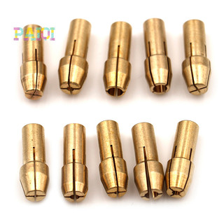 10 chiếc đồng khoan chuck collet bit 0.5-3.2 mm 4.8 mm chân cho dụng cụ xoay mới