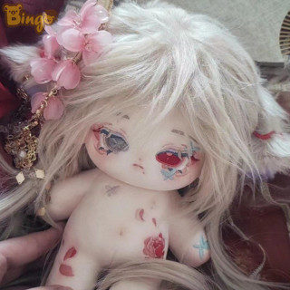  【Bingo Búp bê bông búp bê nhồi bông 20cm 30cm ngầu và đẹp trai búp bê hình người có đuôi  bạn có thể chọn quần áo chỉ định  đồ chơi hóa trang quà tặng cho bé gái 0132  