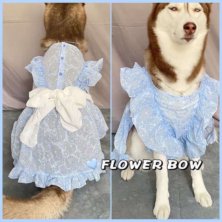 Quần Áo Cho Chó Lớn Golden Retriever Váy Labrador Satsuma Mùa Hè Mỏng Quần Áo Cho Chó Lớn