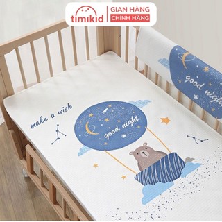 Tấm lót chống thấm 4 lớp cho bé, chất liệu thoáng khí, có thể giặt được kích thước 50x70cm