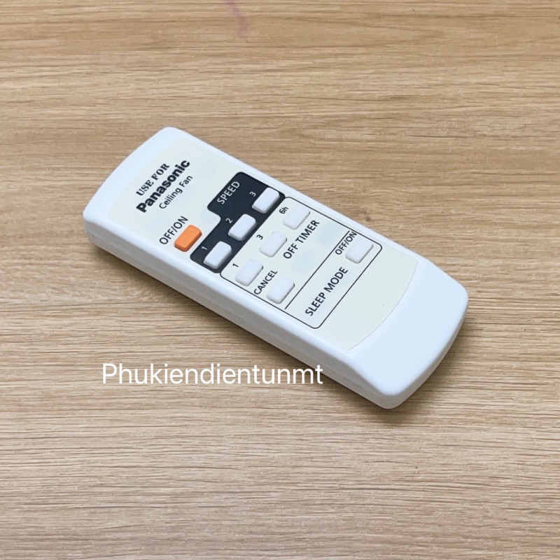 Điều khiển quạt trần 4 cánh panasonic F56MPG / F56MZG / F564- Điện tử Phương Huy -