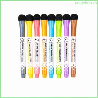 Magnetic Markers Low Odor White Board Markers with Erasers fo
