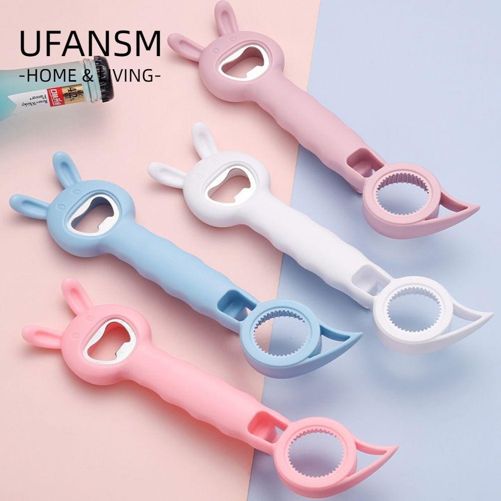 UFANSM cụ mở nắp chai lọ đa năng 4 trong 1 tiện dụng